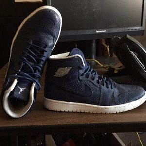 Air Jordan 1 Retro High Nouveau Blue Snakeskin